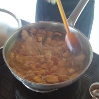 fertiges Fisch-Curry